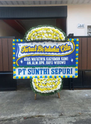 Papan Bunga Duka di Bacan